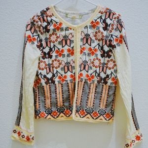 Embroidered Cardigan